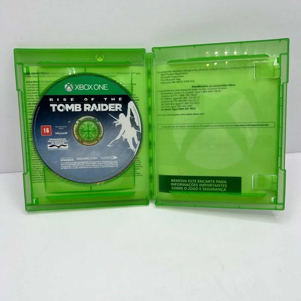 Rise of the Tomb Raider for Xbox One - Green Case